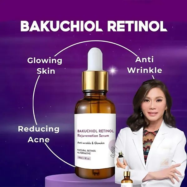 👨‍⚕️ Keep Your Youth FOREVER 💝 Bakuchiol Retinol Rejuvenation Serum